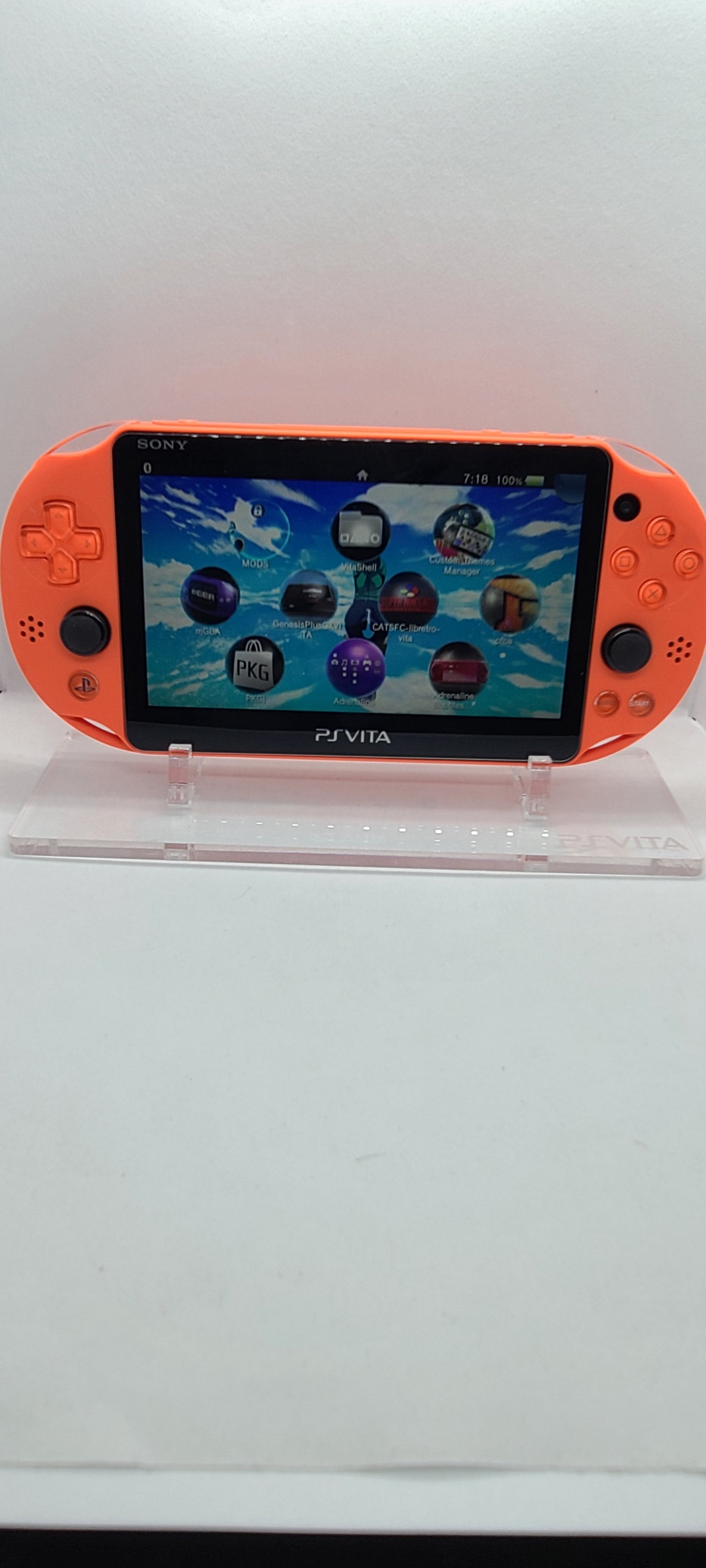 Ps vita 2000 neon orange