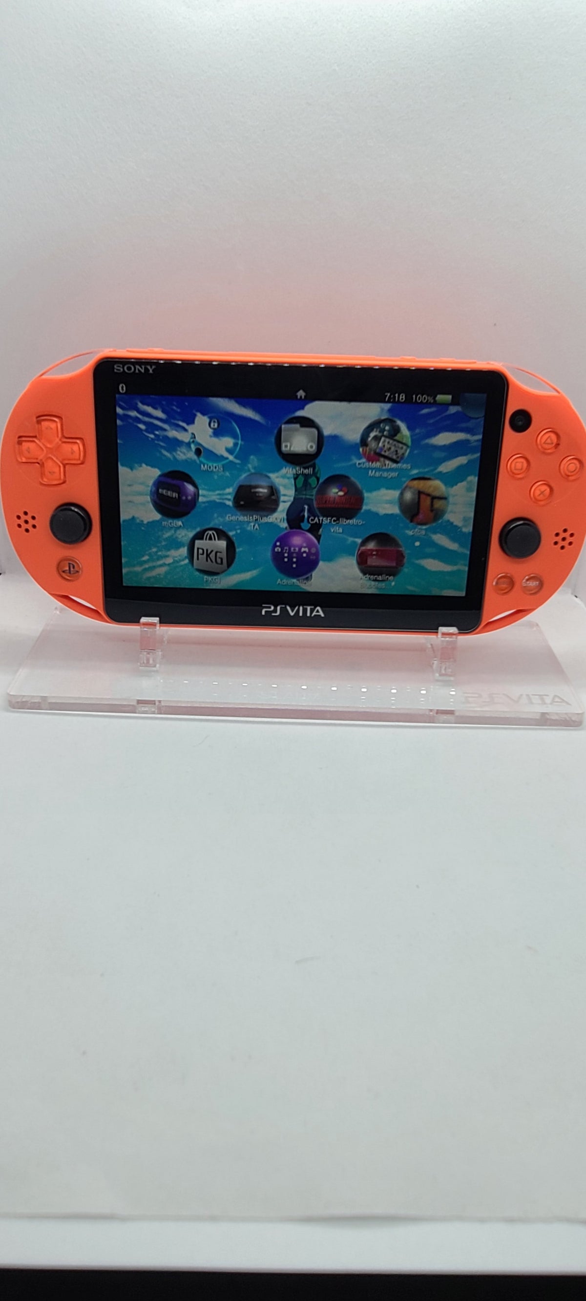 Ps vita 2000 neon orange