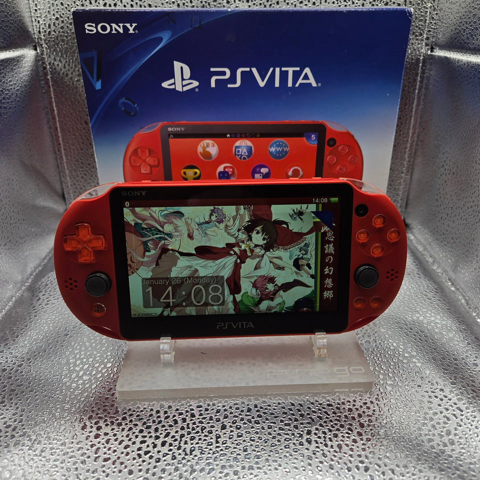 Ps vita 2000 metallic red