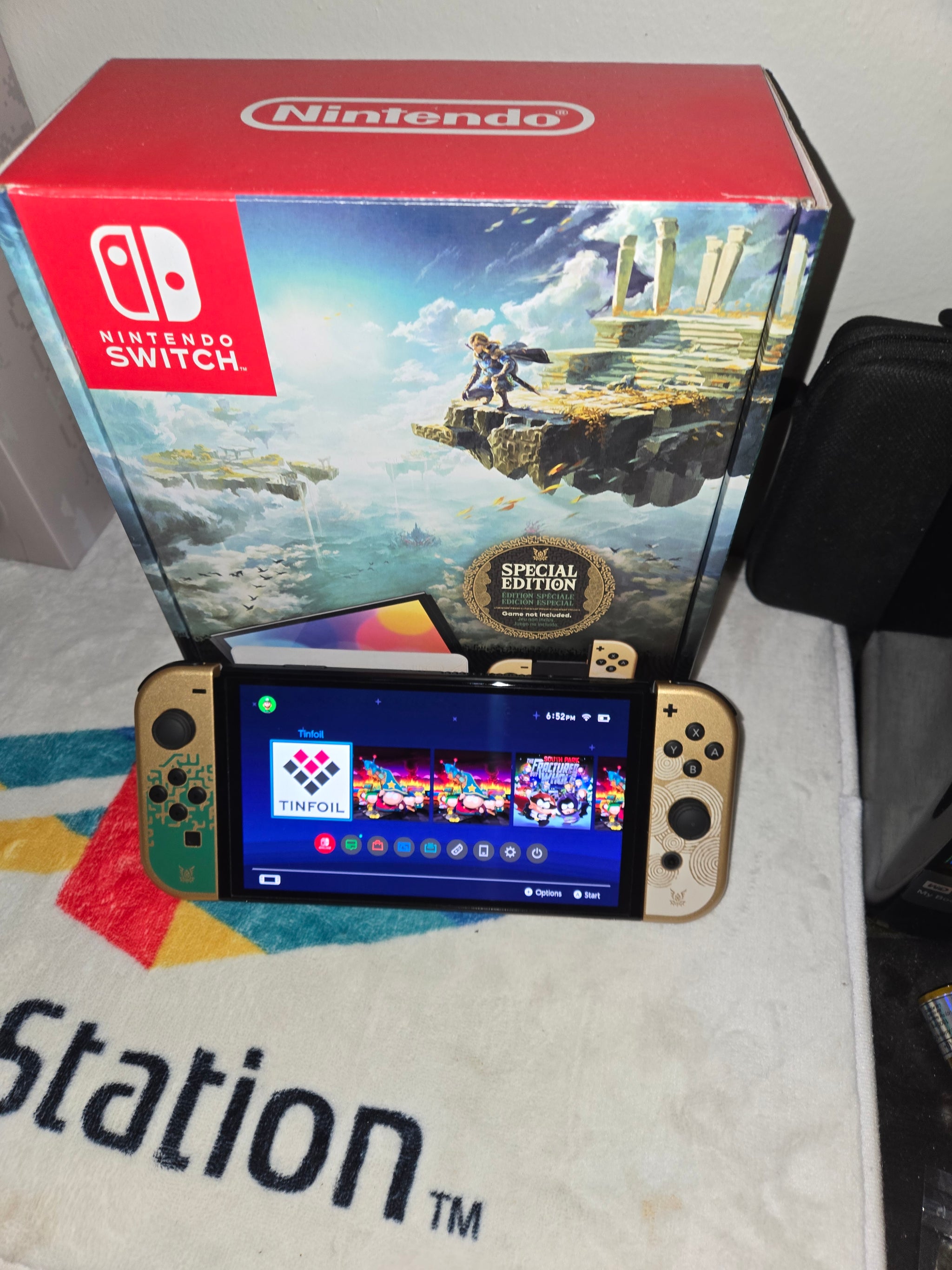 Zelda oked switch