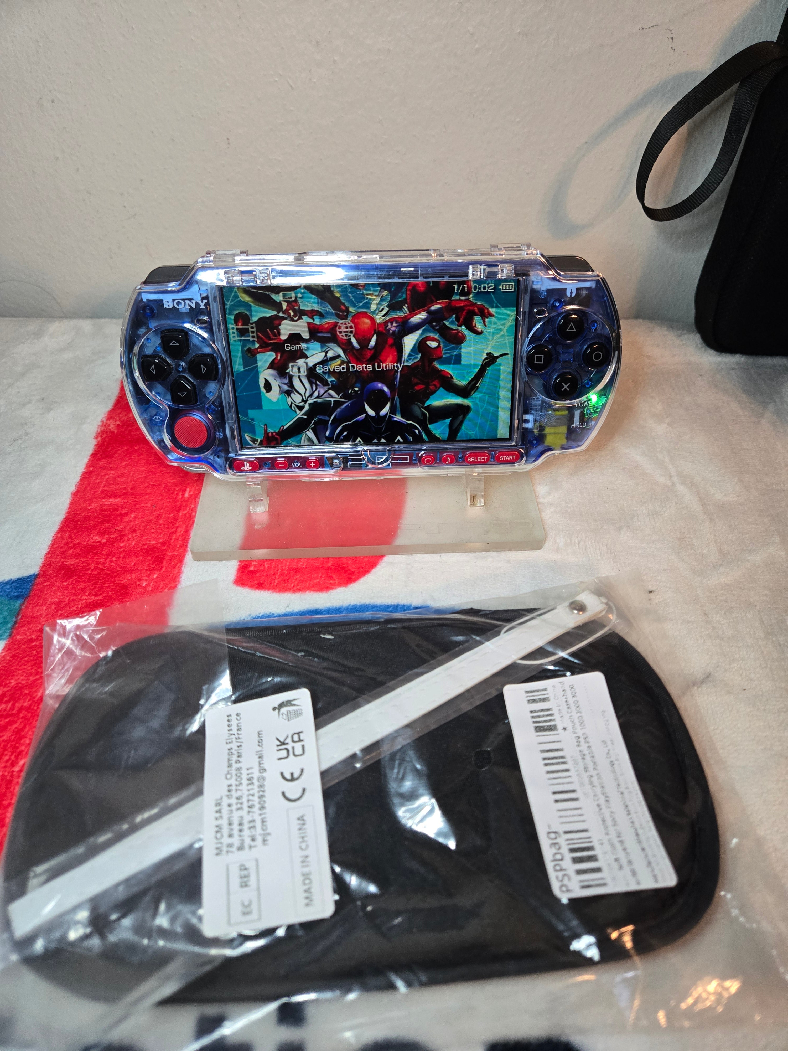 Psp 3000 Spiderman