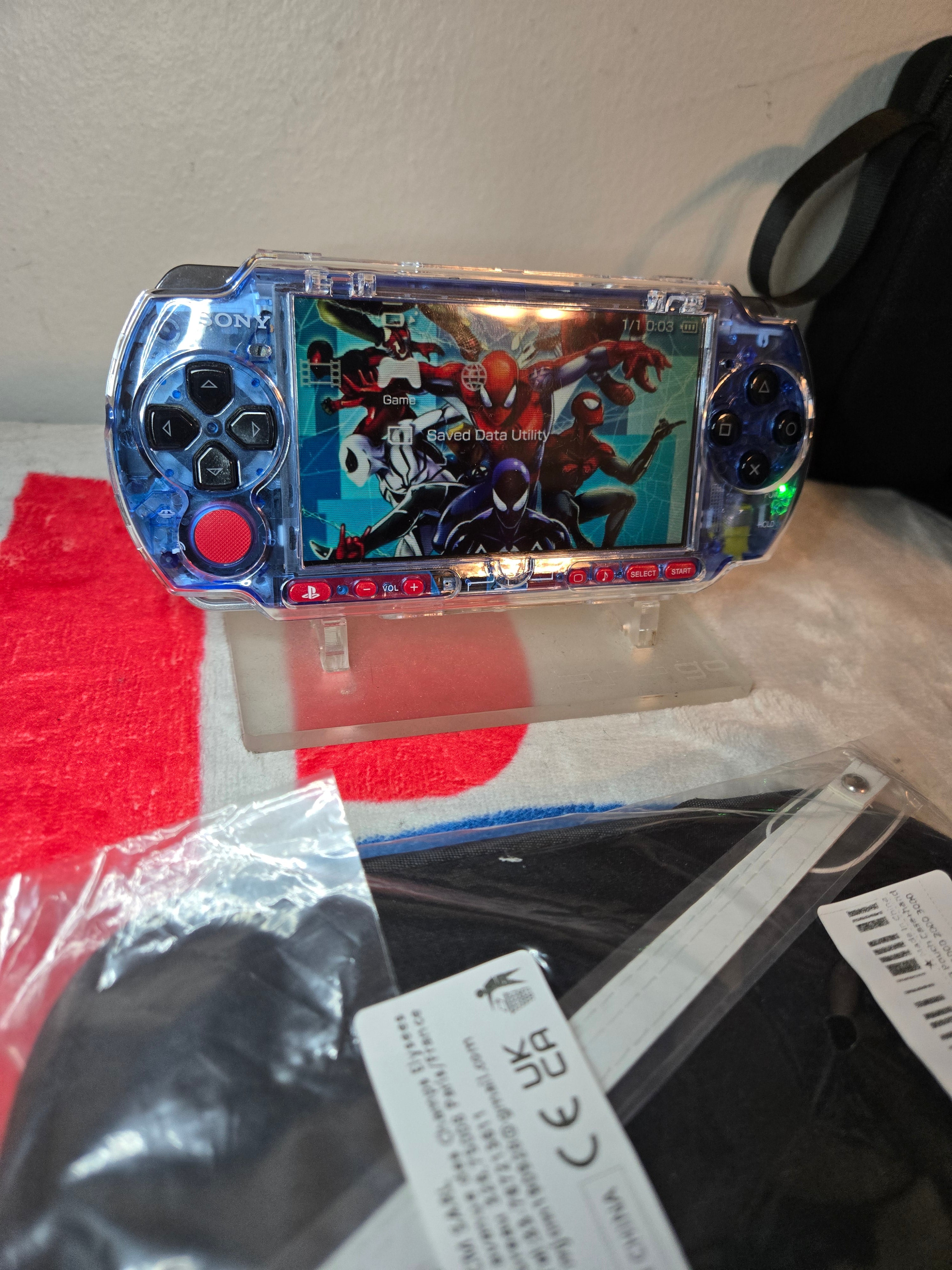 Psp 3000 Spiderman